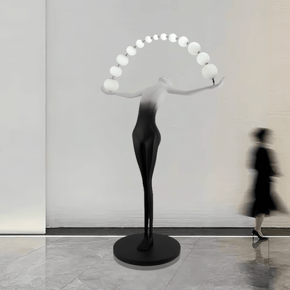 Liberty Sculpture Floor Lamp - Loonglight