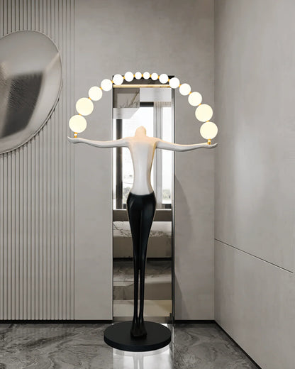 Liberty Sculpture Floor Lamp - Loonglight