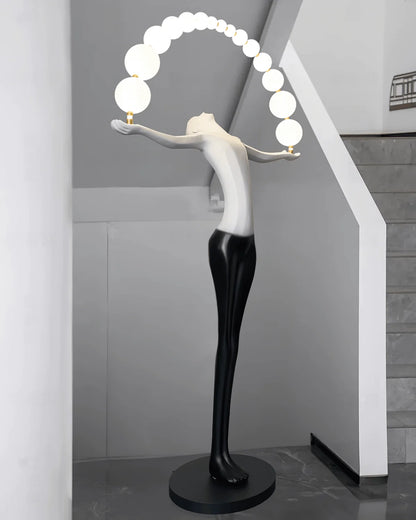 Liberty Sculpture Floor Lamp - Loonglight