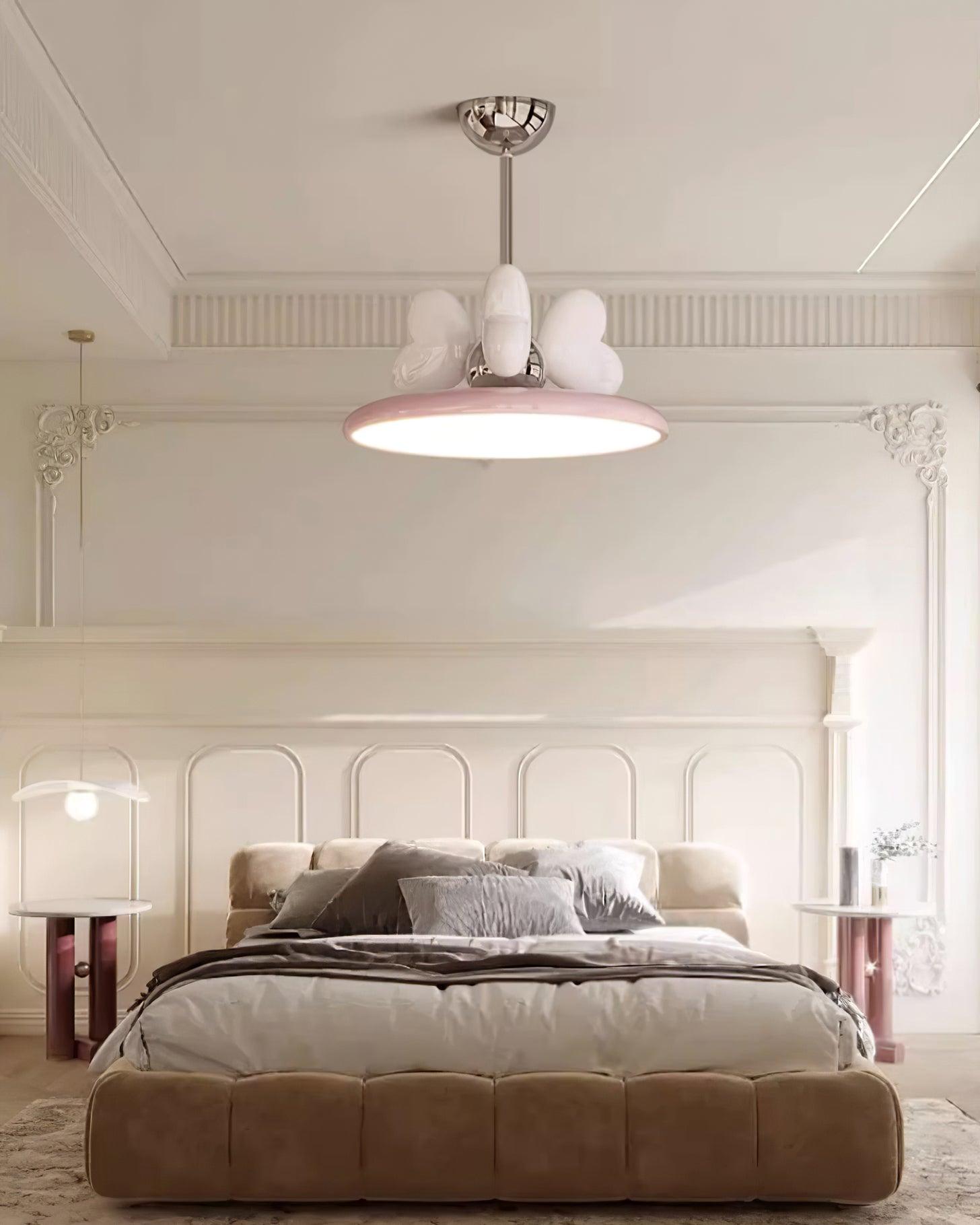 Lilia Cream Pendant Light - undefined