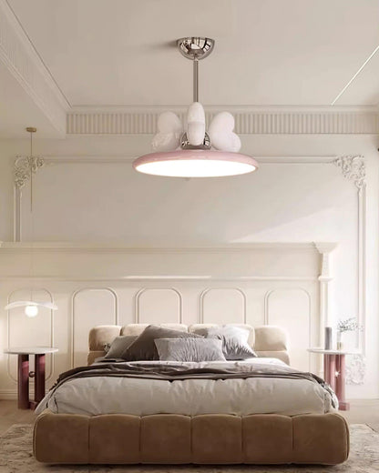 Lilia Cream Pendant Light - undefined