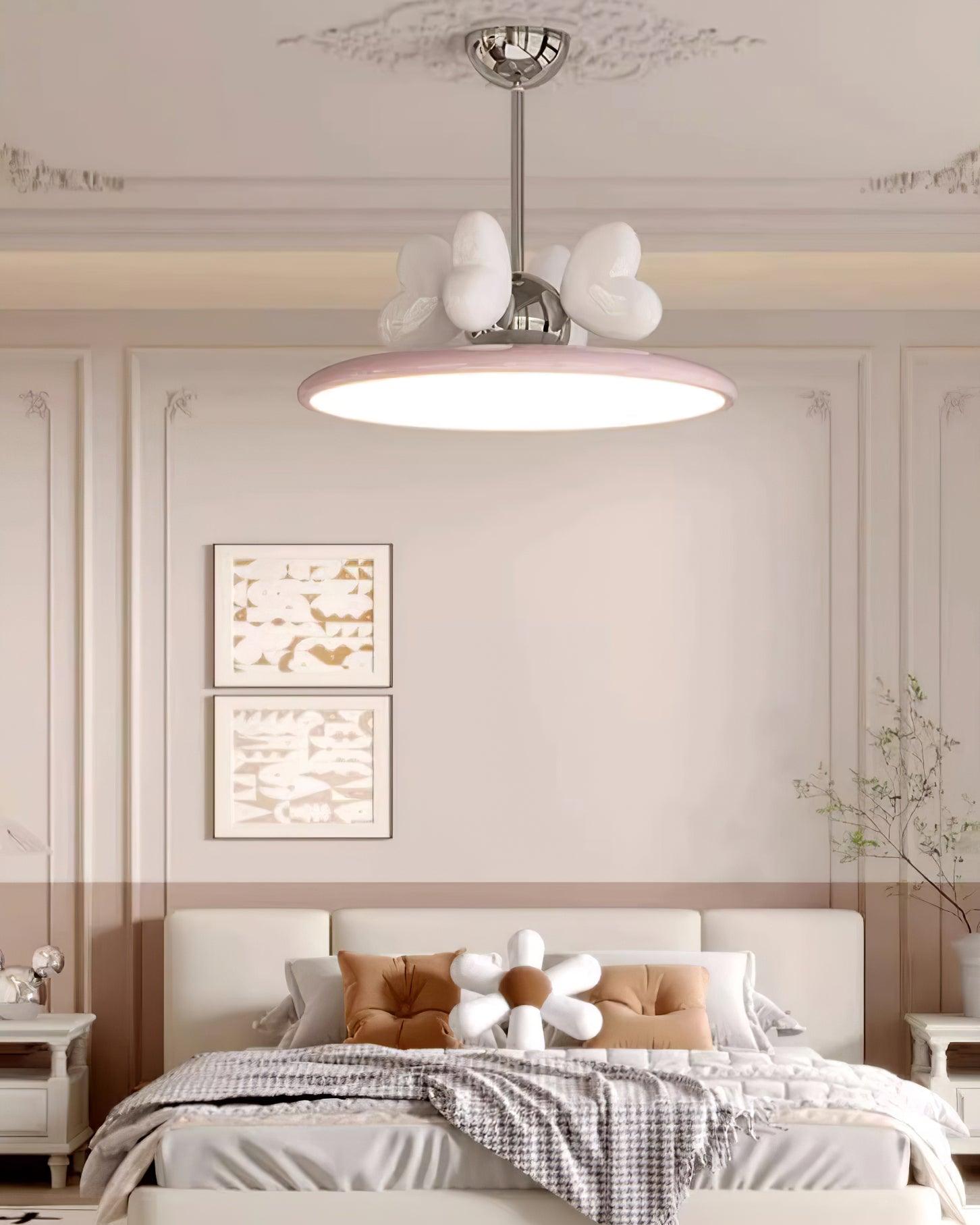 Lilia Cream Pendant Light - undefined