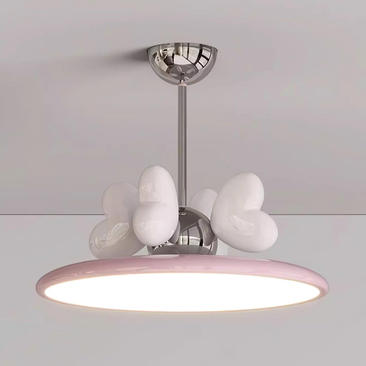 Lilia Cream Pendant Light - undefined