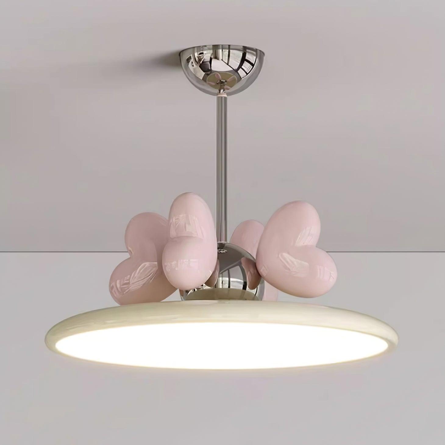 Lilia Cream Pendant Light - undefined