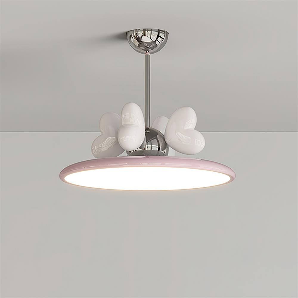 Lilia Cream Pendant Light - undefined