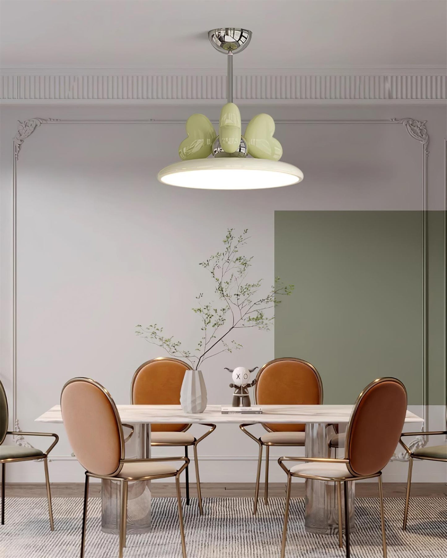 Lilia Cream Pendant Light - undefined