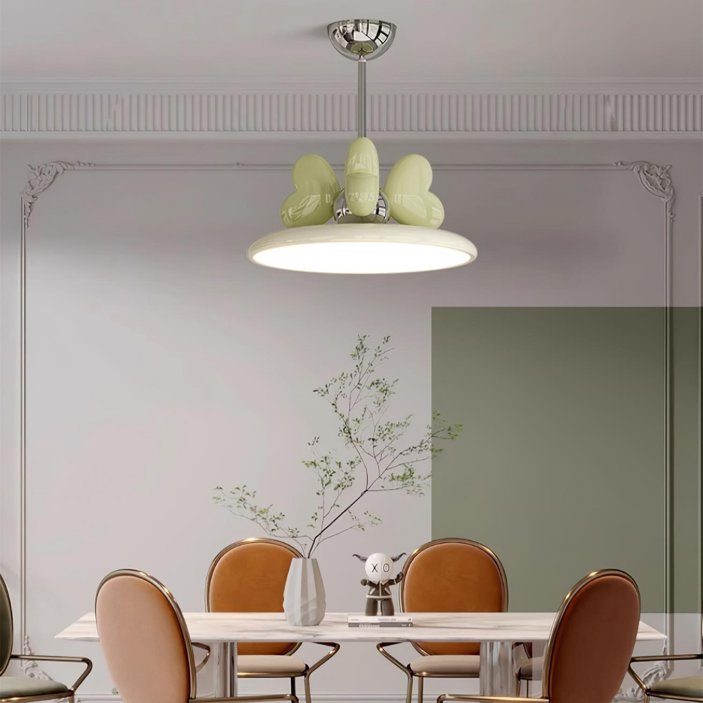 Lilia Cream Pendant Light - undefined