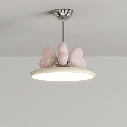 Lilia Cream Pendant Light - undefined