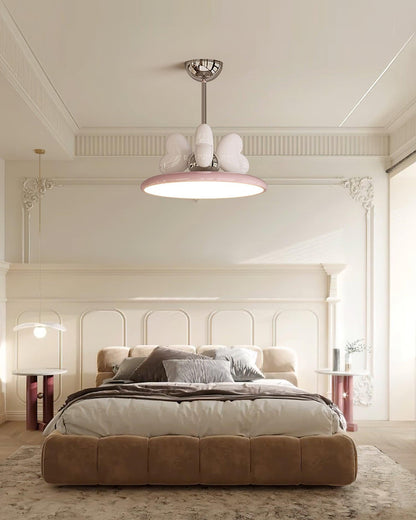 Lilia Cream Pendant Light - undefined