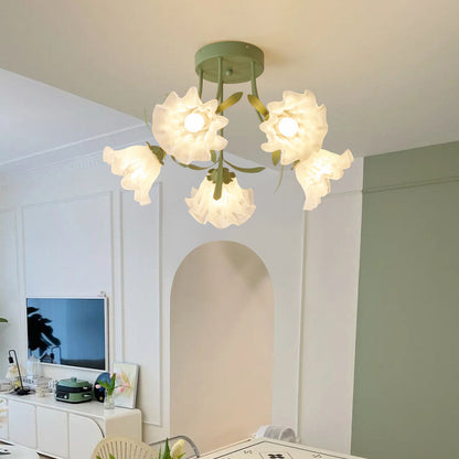 Lily Floral Ceiling Light