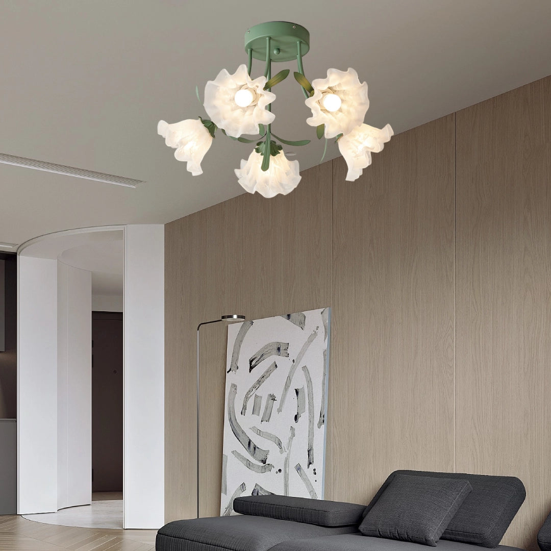 Lily Floral Ceiling Light