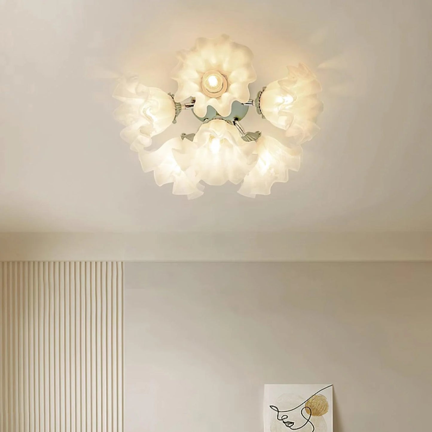 Lily Flower Ceiling Light - Loonglight