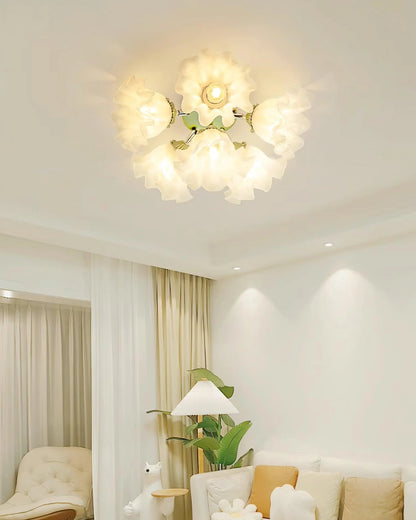 Lily Flower Ceiling Light - Loonglight