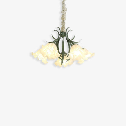 Lily of The Valley Flower Glass Chandelier - Loonglight