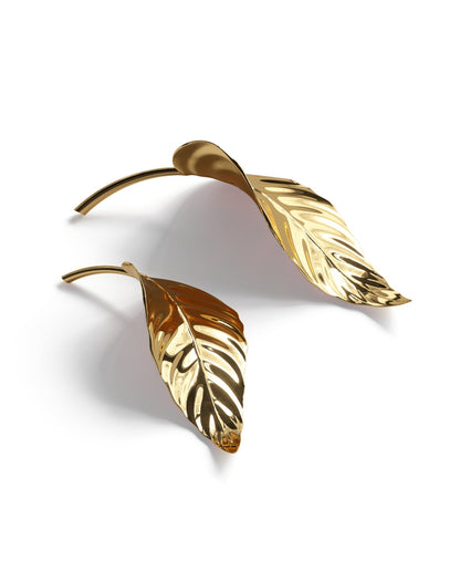 Linden Glass Leaf Chandelier - Loonglight