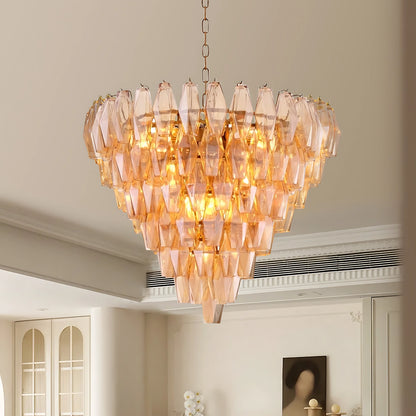 Linglong Tower Murano Glass Chandelier - Loonglight