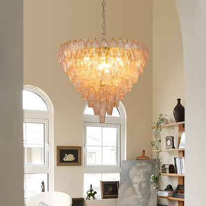 Linglong Tower Murano Glass Chandelier - Loonglight