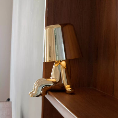 Little Golden Figure Table Lamp