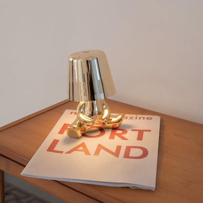 Little Golden Figure Table Lamp