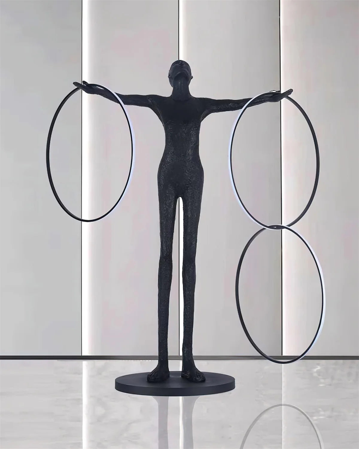 Liva Sculpture Floor Lamp - Loonglight