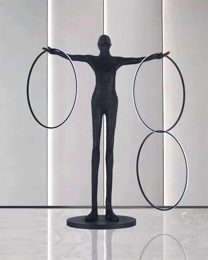 Liva Sculpture Floor Lamp - Loonglight