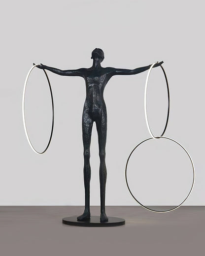 Liva Sculpture Floor Lamp - Loonglight