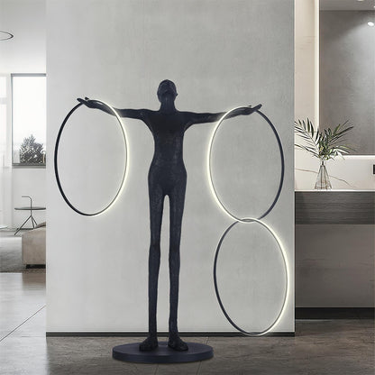Liva Sculpture Floor Lamp - Loonglight