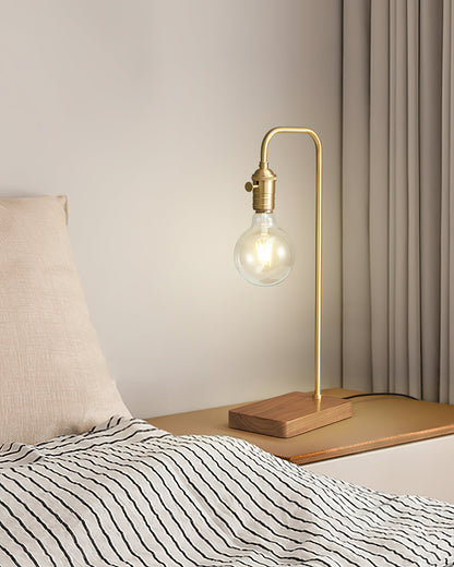 Lola Brass Table Lamp - Loonglight