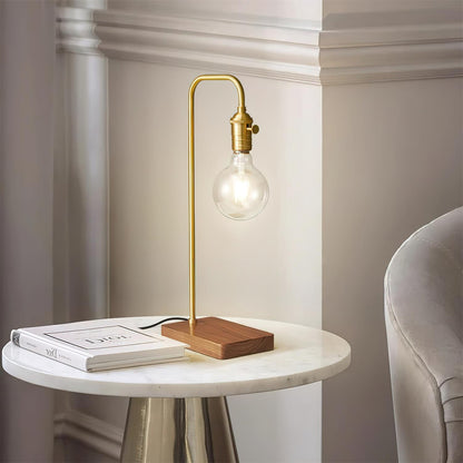 Lola Brass Table Lamp - Loonglight