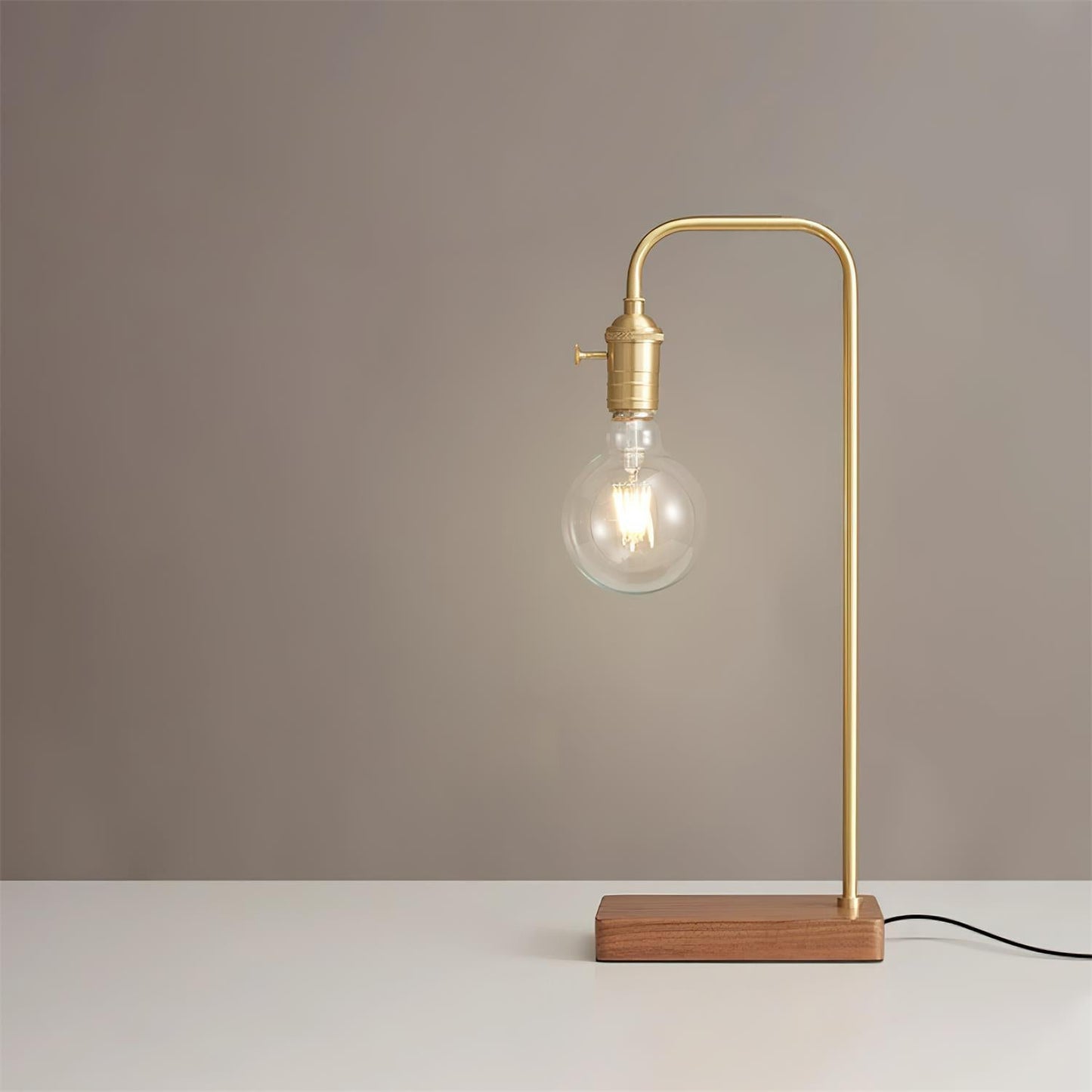 Lola Brass Table Lamp - Loonglight