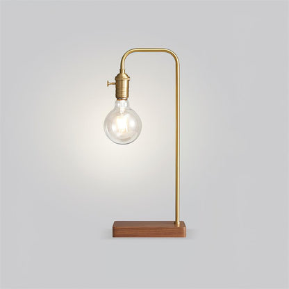 Lola Brass Table Lamp - Loonglight
