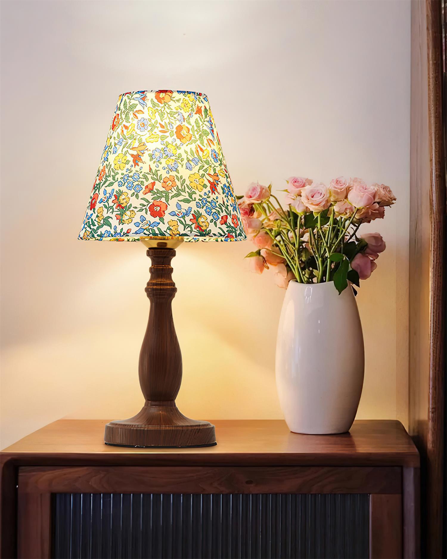 Lottie Floral Table Lamp - Loonglight