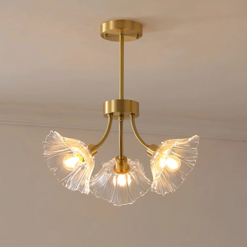 Lotus Leaf Ceiling Chandelier - Loonglight