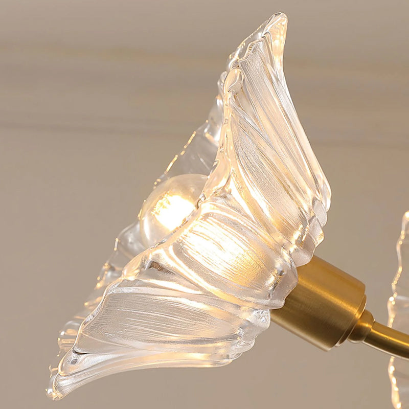 Lotus Leaf Ceiling Chandelier - Loonglight