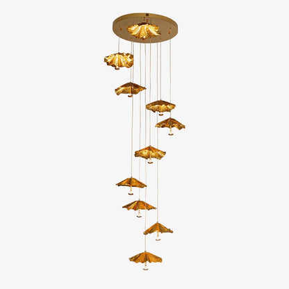 Luxury Suspended Umbrella Chandelier - Loonglight
