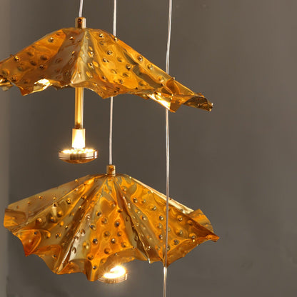 Luxury Suspended Umbrella Chandelier - Loonglight