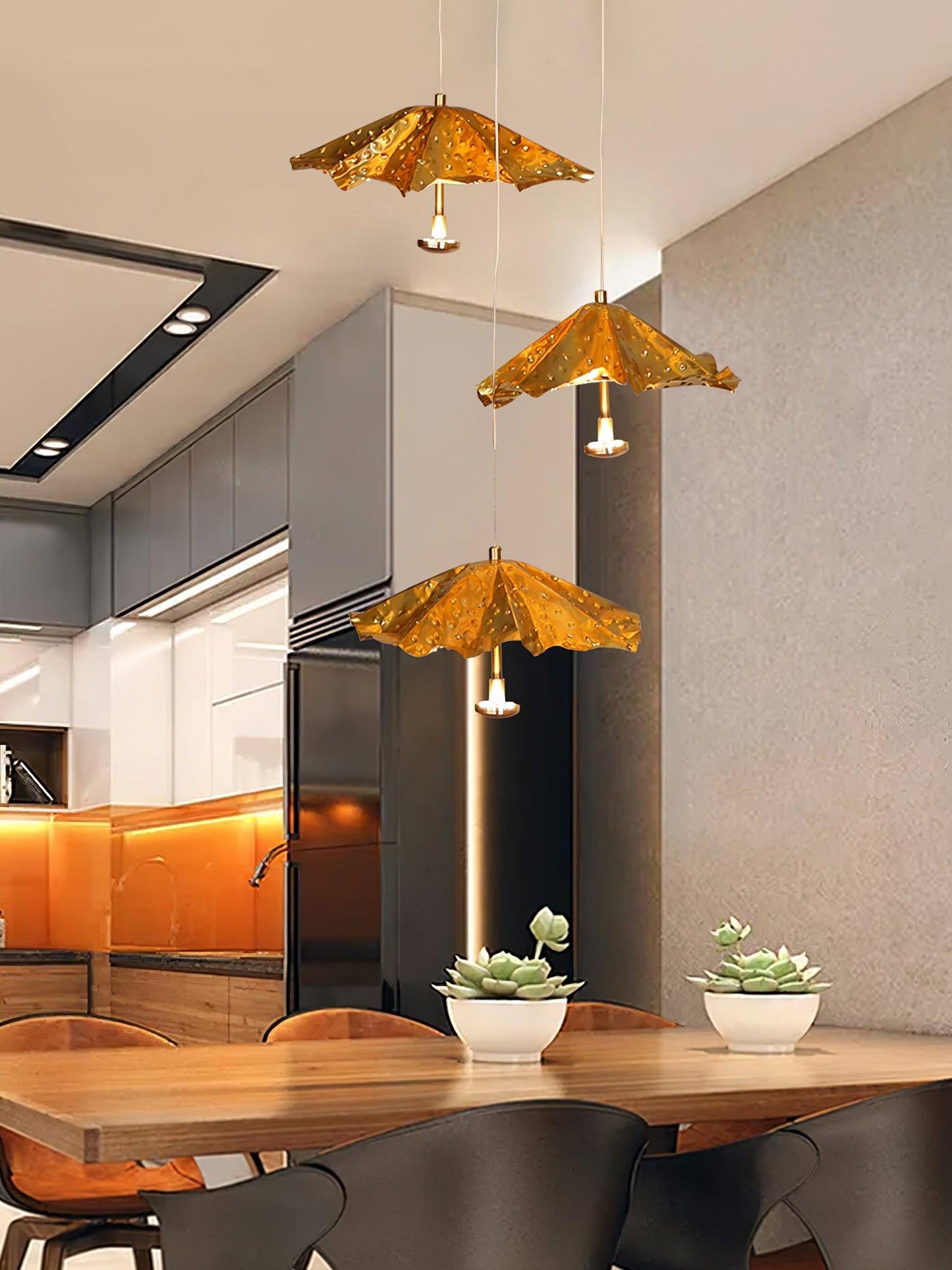 Luxury Suspended Umbrella Chandelier - Loonglight
