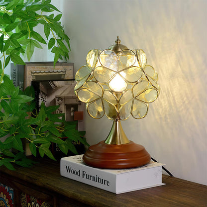 Lumi Tiffany Glass Table Lamp - Loonglight