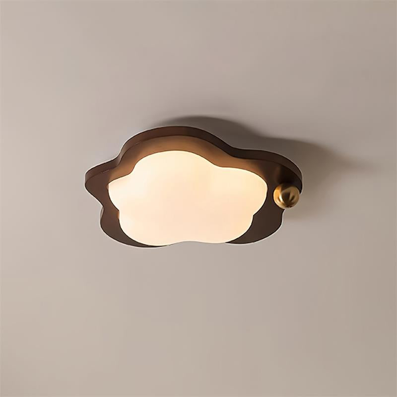 Lumi Walnut Ceiling Light - Loonglight