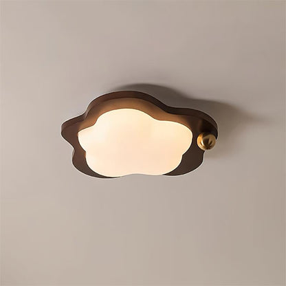 Lumi Walnut Ceiling Light - Loonglight