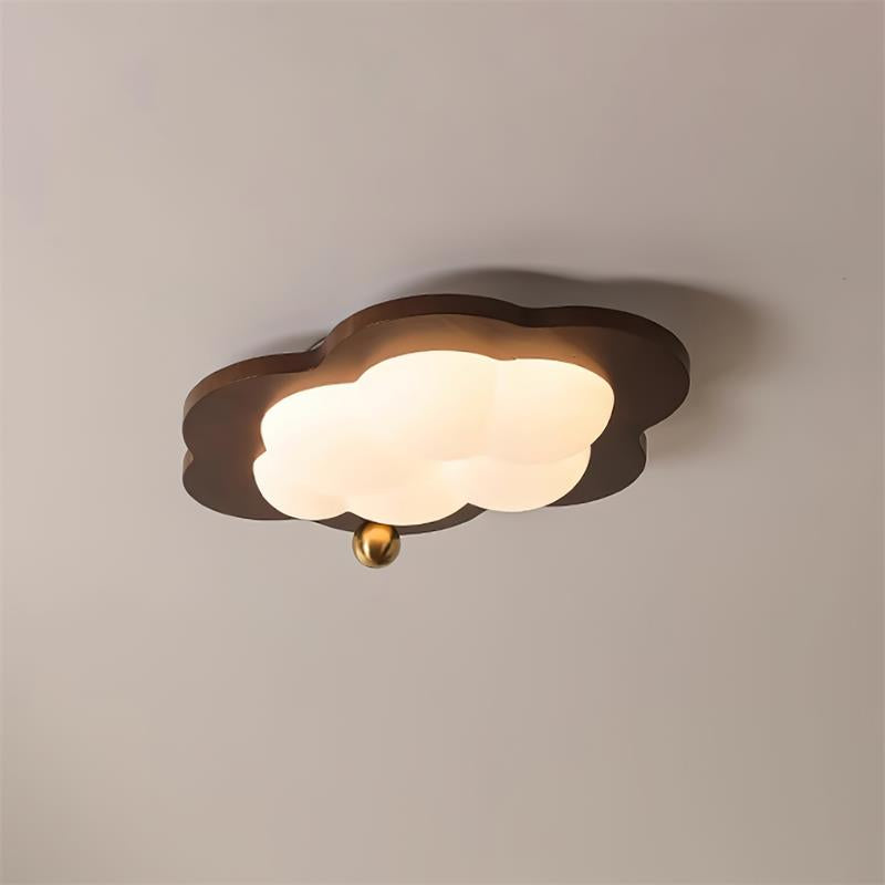 Lumi Walnut Ceiling Light - Loonglight