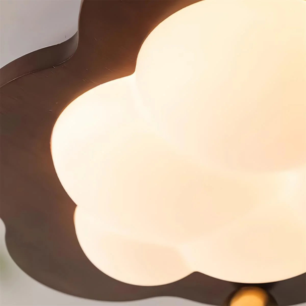 Lumi Walnut Ceiling Light - Loonglight