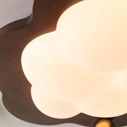 Lumi Walnut Ceiling Light - Loonglight