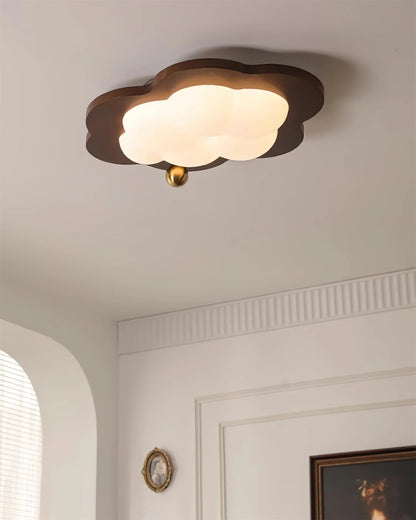 Lumi Walnut Ceiling Light - Loonglight