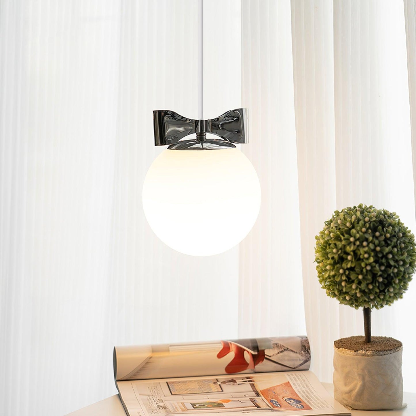 Luna Pearl Pendant Light - Loonglight