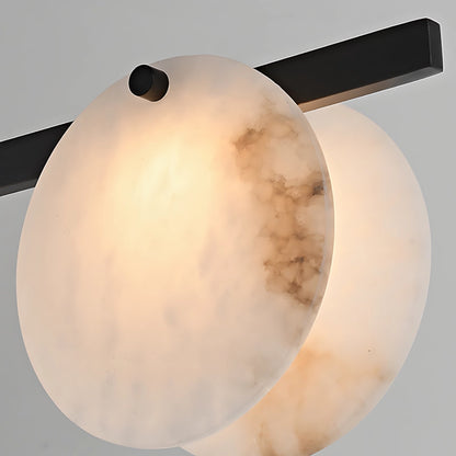 Lunar Glow Alabaster Chandelier