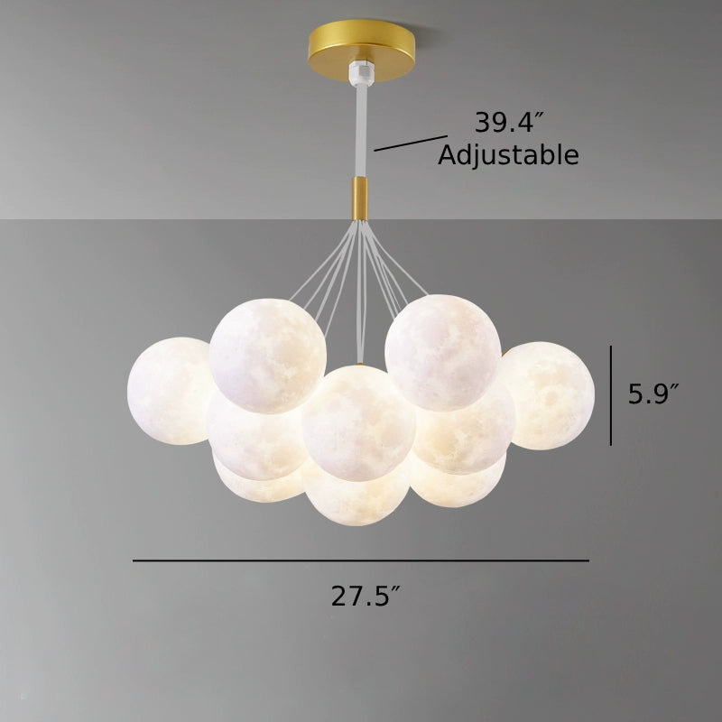 Lunara Moon Chandelier