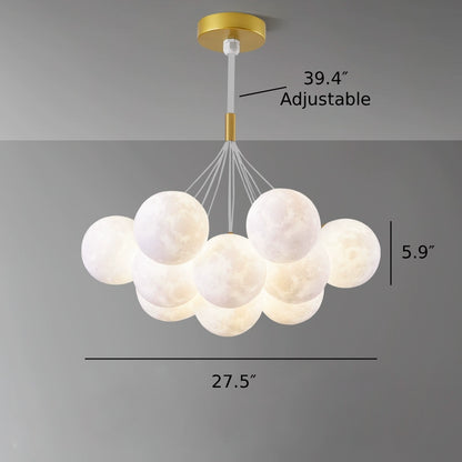 Lunara Moon Chandelier