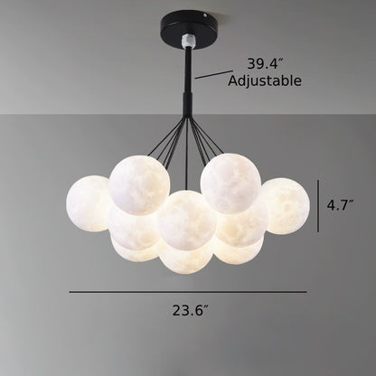 Lunara Moon Chandelier