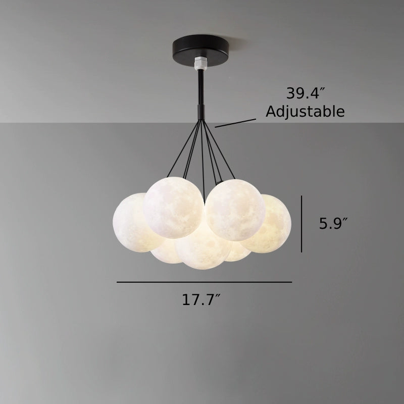 Lunara Moon Chandelier